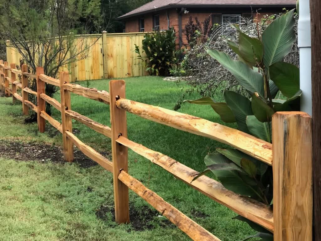 Split Rail Farm Fence